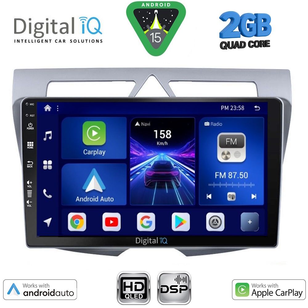 BXC3307_15 DIGITAL IQ BXC 3307_CPAA (9inc) MULTIMEDIA TABLET for KIA PICANTO mod. 2008-2011 - Image 1