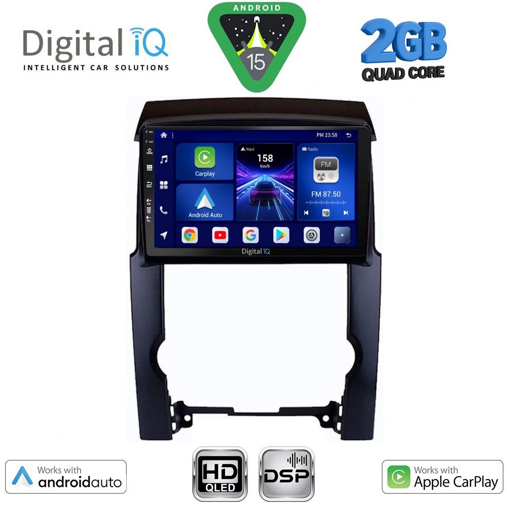 BXC3318_15 DIGITAL IQ BXC 3318_CPAA (10inc) MULTIMEDIA TABLET for KIA SORENTO mod. 2009-2014 - Image 1