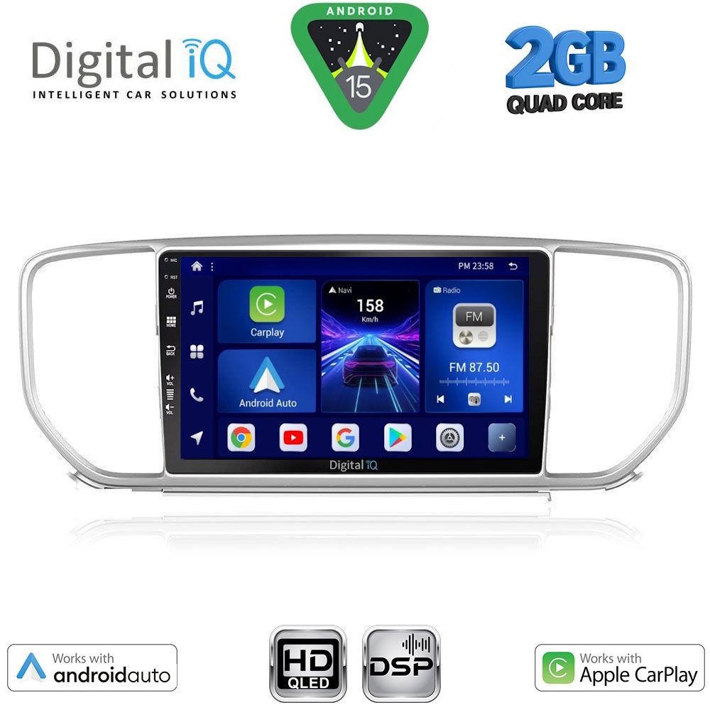 BXC3327_15 DIGITAL IQ BXC 3327_CPAA (9inc) MULTIMEDIA TABLET for KIA SPORTAGE mod. 2018-2021 - Image 1