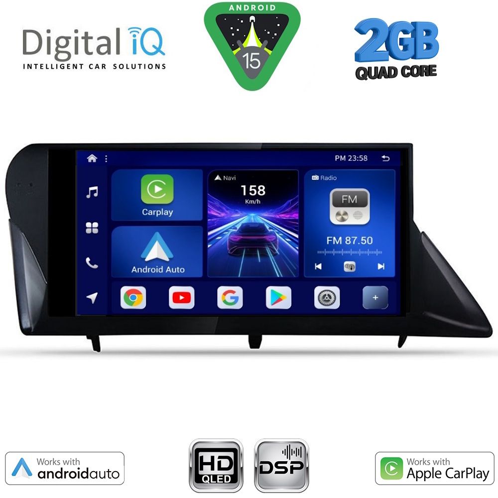 BXC3346_15 DIGITAL IQ BXC 3346_CPAA (9inc) MULTIMEDIA TABLET for LEXUS RX mod. 2009-2014 - Image 1