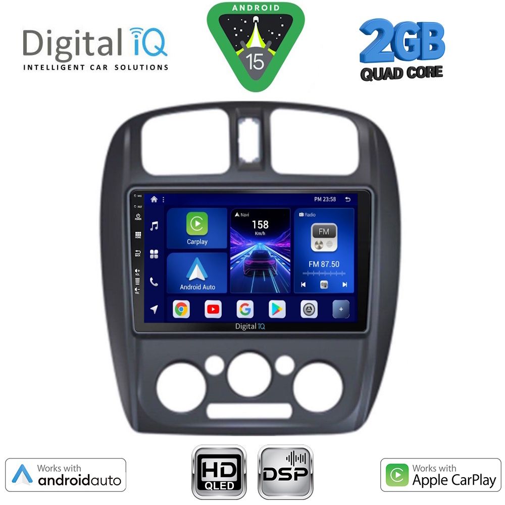BXC3363_15 DIGITAL IQ BXC 3363_CPAA (9inc) MULTIMEDIA TABLET for MAZDA 323 mod. 1998-2004 - Image 1