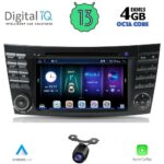 DIGITAL IQ BXE 690_CPAA (7'' DVD) MULTIMEDIA SYSTEM for MERCEDES E (W211) – CLS (W219) mod. 2003-2009