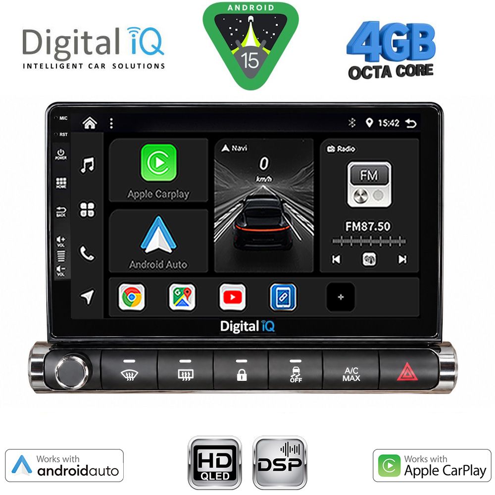 BXF16089H_15 DIGITAL IQ BXF 16089H_CPAA (9inc) MULTIMEDIA TABLET for CITROEN C4 CACTUS mod. 2014-2021 High Version - Image 1