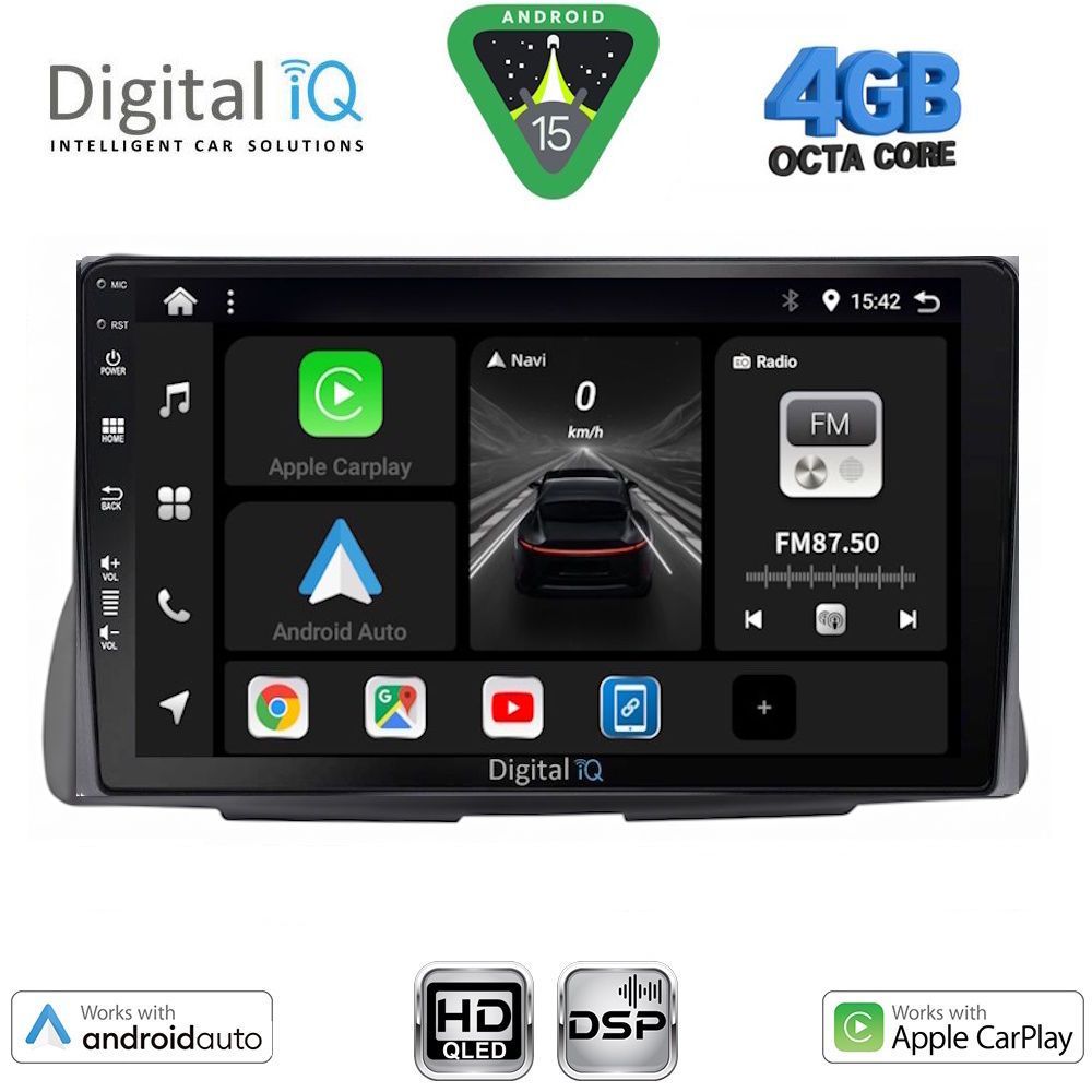 BXF16090_15 DIGITAL IQ BXF 16090_CPAA (9inc) MULTIMEDIA TABLET for CITROEN C2 mod. 2003-2009 - Image 1