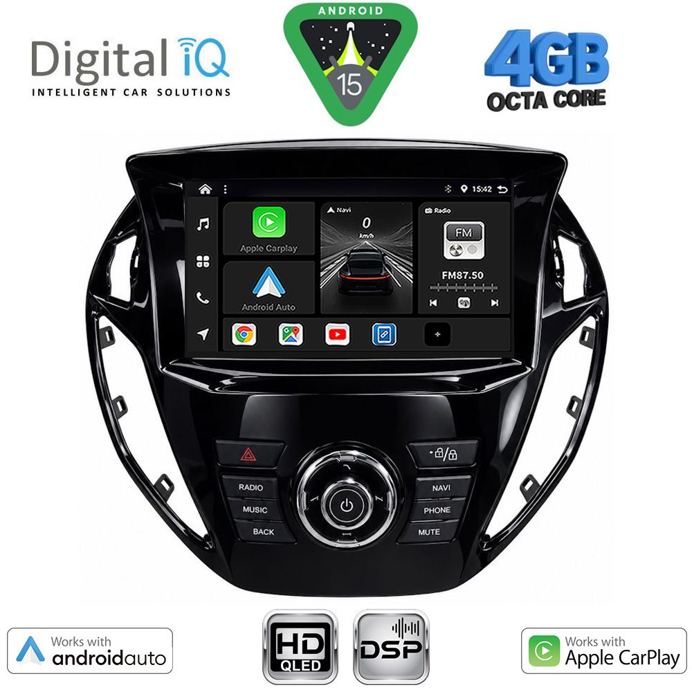 BXF16150n_15 DIGITAL IQ BXF 16150_CPAA (9inc) MULTIMEDIA TABLET for FORD B-MAX mod. 2012-2017 - Image 1