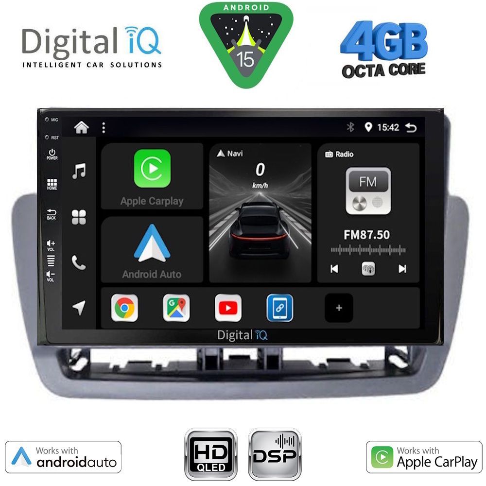 BXF16572GR_15 DIGITAL IQ BXF 16572GR_CPAA (9inc) MULTIMEDIA TABLET for SEAT IBIZA mod. 2012-2015 - Image 1