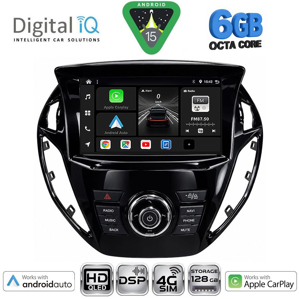 BXF17150n_15 DIGITAL IQ BXF 17150_CPAA (9inc) MULTIMEDIA TABLET for FORD B-MAX mod. 2012-2017 - Image 1