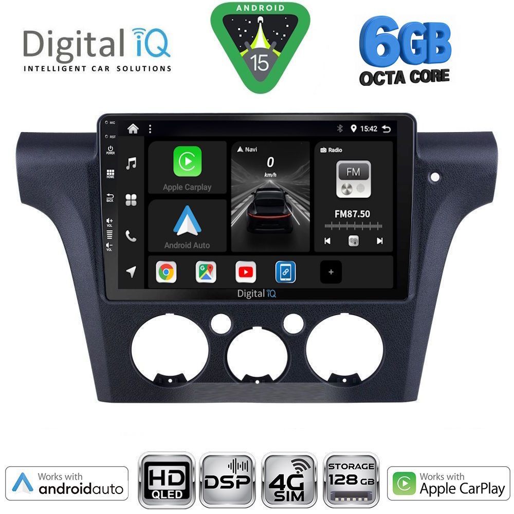 BXF17441CL-15-1 DIGITAL IQ BXF 17441CL_CPAA (10inc) MULTIMEDIA TABLET for MITSUBISHI OUTLANDER mod. 2001-2005 with CLIMA - Image 1