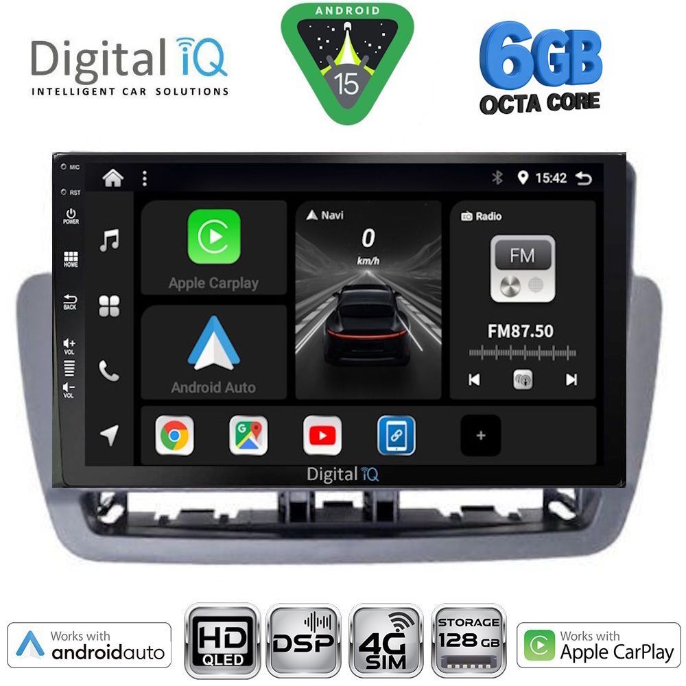 BXF17572GR_15 DIGITAL IQ BXF 17572GR_CPAA (9inc) MULTIMEDIA TABLET for SEAT IBIZA mod. 2012-2015 - Image 1