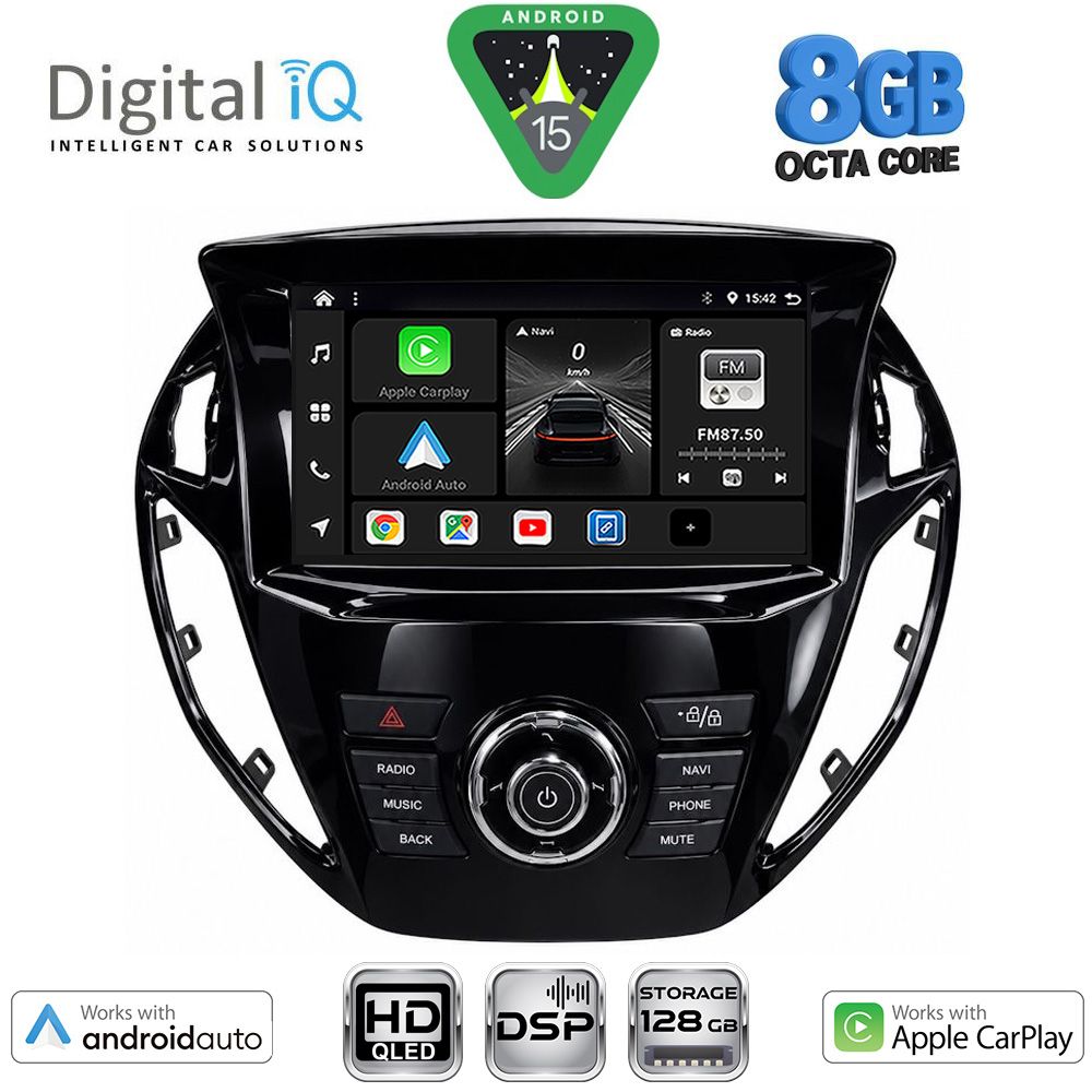 BXF18150n_15 DIGITAL IQ BXF 18150_CPAA (9inc) MULTIMEDIA TABLET for FORD B-MAX mod. 2012-2017 - Image 1