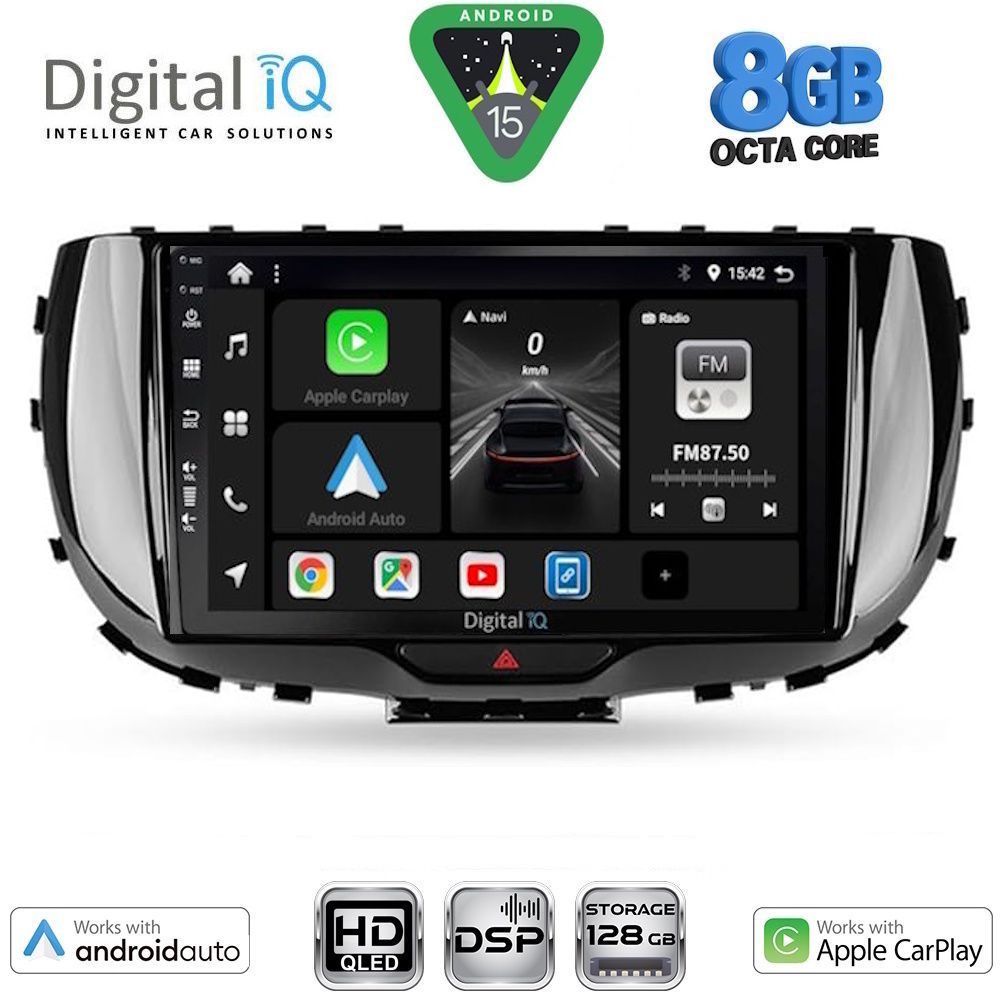BXF18322_15 DIGITAL IQ BXF 18322_CPAA (9inc) MULTIMEDIA TABLET for KIA SOUL mod. 2019+ - Image 1