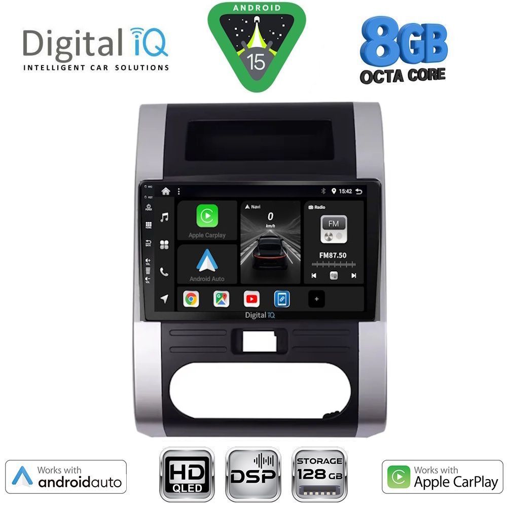BXF18477_15 DIGITAL IQ BXF 18477_CPAA (10inc) MULTIMEDIA TABLET for NISSAN XTRAIL mod. 2007-2013 - Image 1