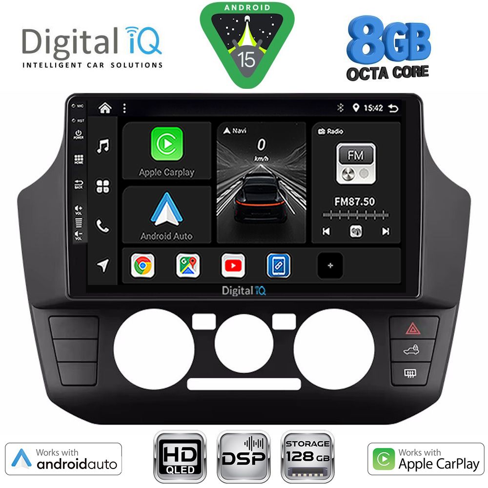 BXF18774_15 DIGITAL IQ BXF 18774_CPAA (9inc) MULTIMEDIA TABLET for SEAT MII - SKODA CITIGO - VW UP mod. 2017-2023 - Image 1