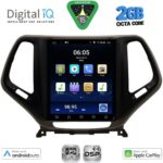 DIGITAL IQ BXF 5984_CPAA TESLA STYLE for JEEP CHEROKEE mod. 2014-2024
