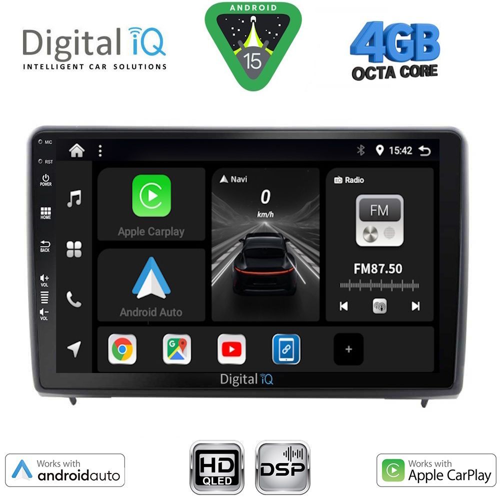 BXF6151_15 DIGITAL IQ BXF 16151B_CPAA (10inc) MULTIMEDIA TABLET for FORD ECOSPORT mod. 2018-2022 - Image 1