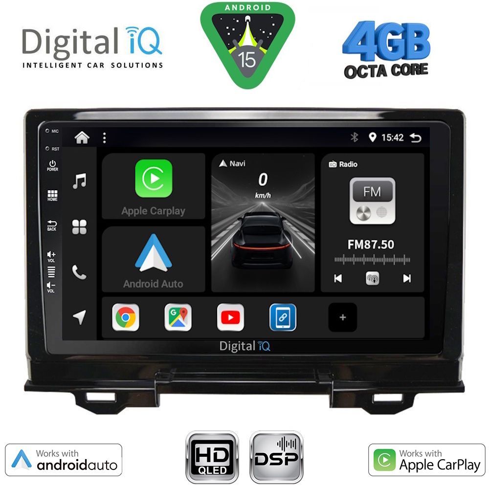 BXF6202_15_ DIGITAL IQ BXF 16202A_CPAA (9inc) MULTIMEDIA TABLET for HONDA HRV mod. 202A1-202A6 - Image 1