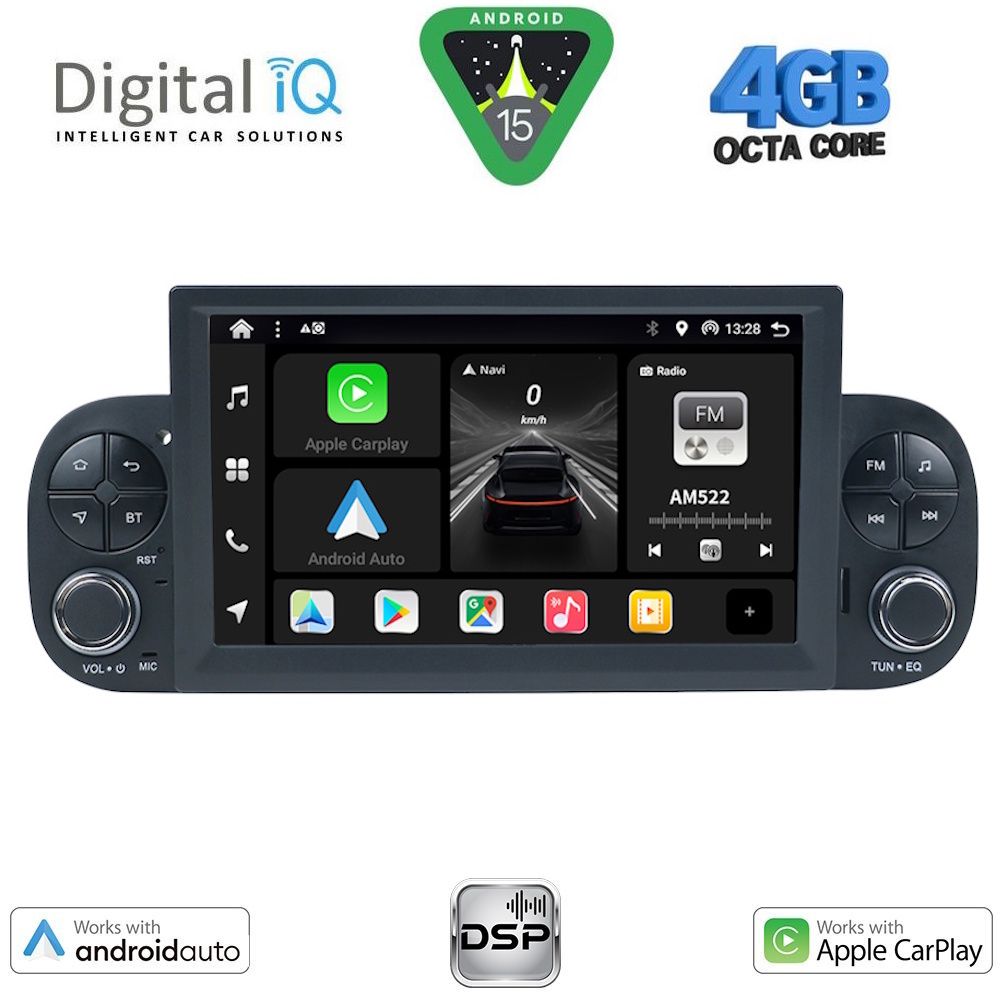 BXF622-15 DIGITAL IQ BXF 622_CPAA (7" DECK) MULTIMEDIA SYSTEM for FIAT PANDA mod. 2012-2021 - Image 1