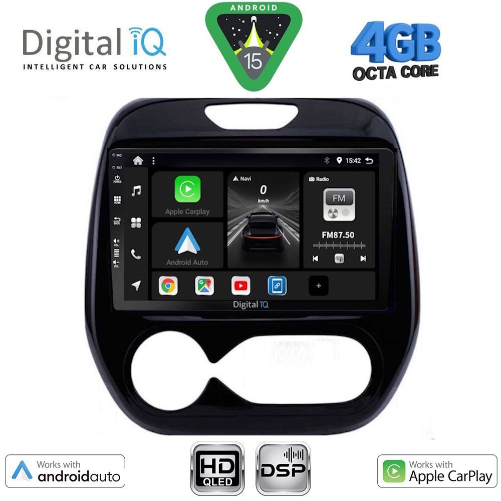 BXF6542CL_15 DIGITAL IQ BXF 16542_CPAA (9inc) MULTIMEDIA TABLET for RENAULT CAPTUR mod. 2013-2019 - Image 1