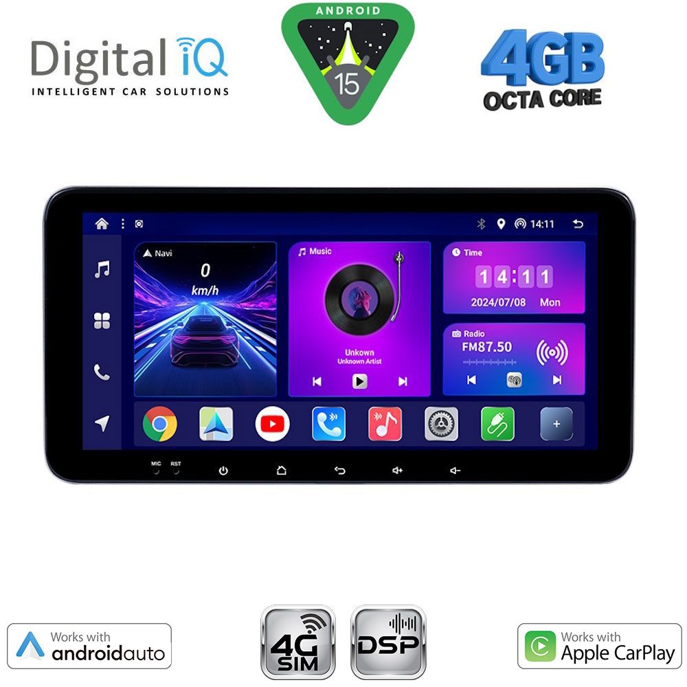 BXF6911_15 DIGITAL IQ BXF 6911_CPAA (10.33" SLIM) MULTIMEDIA TABLET with 4G SIM - Image 1