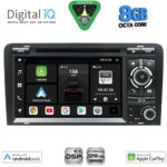 DIGITAL IQ BXF 749_CPAA (7'' DVD) MULTIMEDIA SYSTEM for AUDI A3 mod. 2003-2012