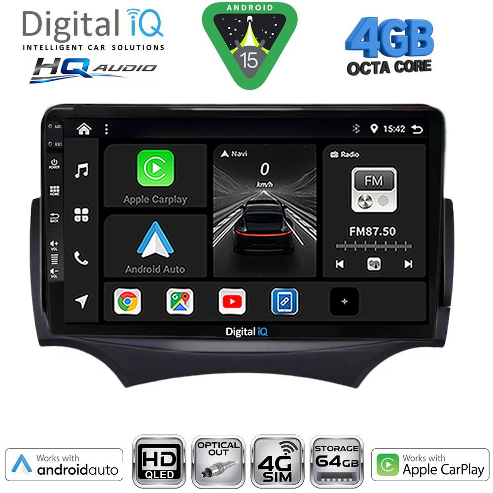 BXK19167A_15 DIGITAL IQ BXK 19167A_CPAA (9inc) MULTIMEDIA TABLET for FORD KA mod. 2008-2014 - Image 1