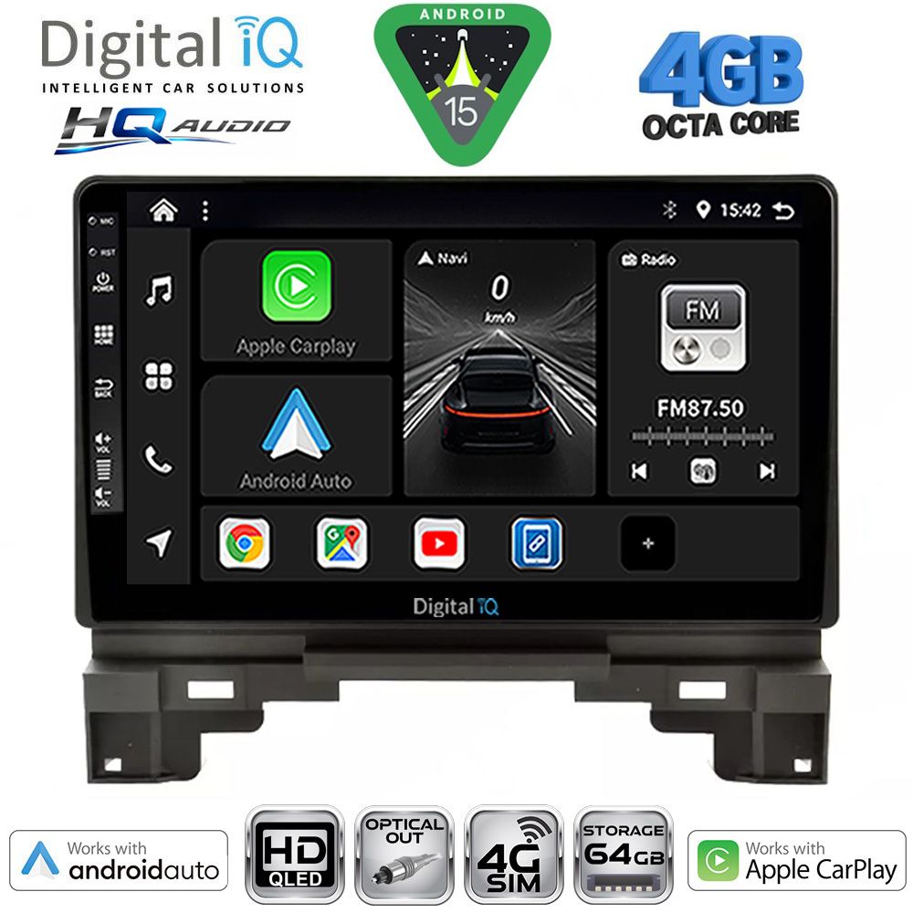 BXK19202B_15 DIGITAL IQ BXK 19202B_CPAA (10inc) MULTIMEDIA TABLET for HONDA HRV mod. 202B1-202B6 - Image 1