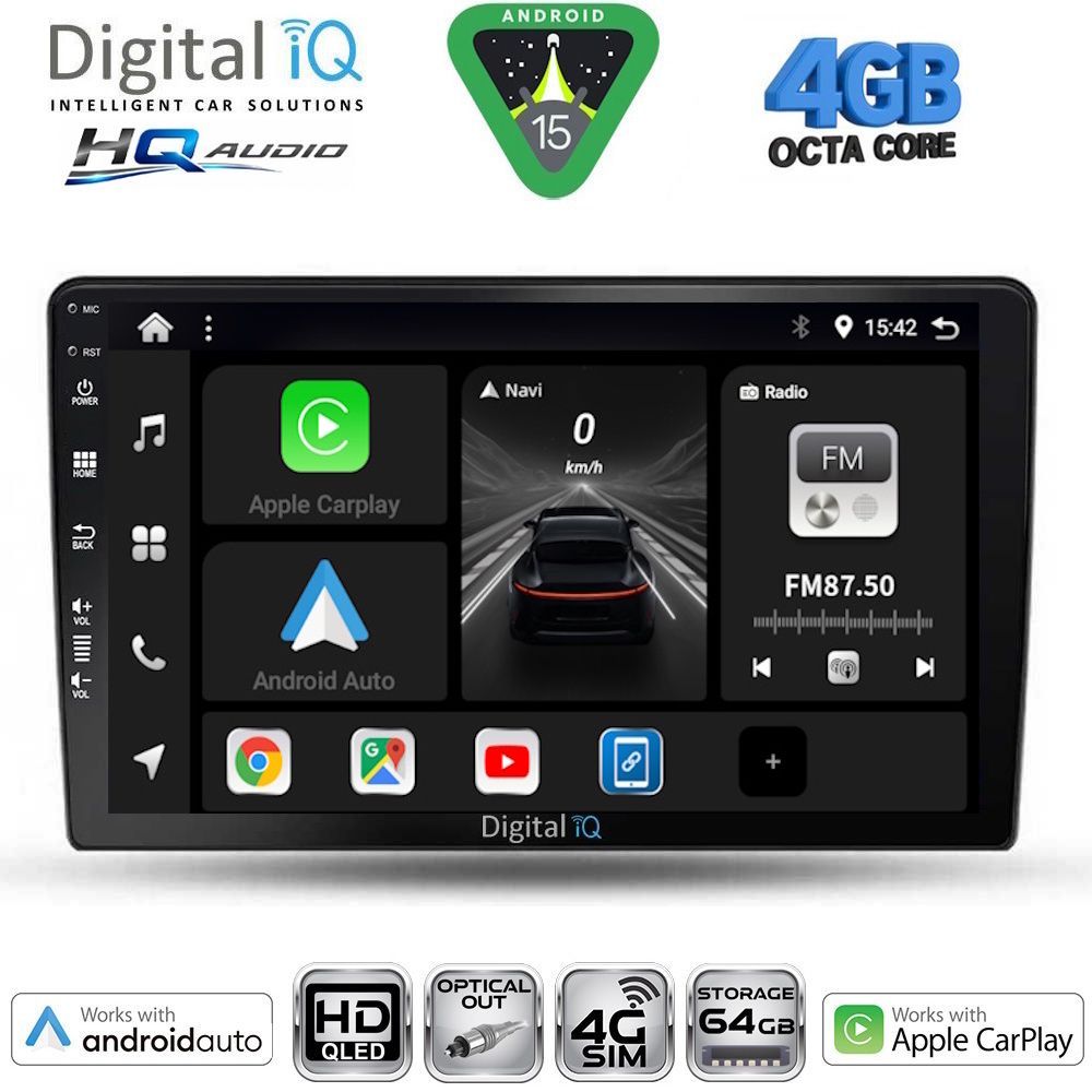 BXK19476-15 DIGITAL IQ BXK 19475A_CPAA (10inc) MULTIMEDIA TABLET for NISSAN XTRAIL mod. 2004-2007 - Image 1