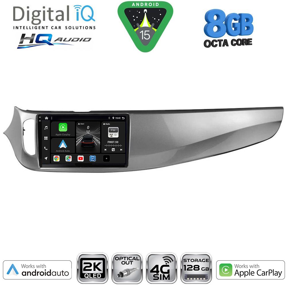 BXK20026B_15 DIGITAL IQ BXK 20026B_CPAA (9inc) MULTIMEDIA TABLET for ALFA ROMEO GIULIETTA mod 2014-2020 - Image 1