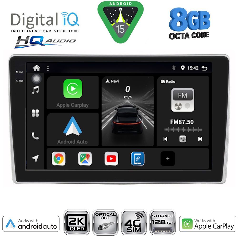 BXK20028_15_ DIGITAL IQ BXK 20028_CPAA (9inc) MULTIMEDIA TABLET for ALFA ROMEO MITO mod. 2008-2018 - Image 1