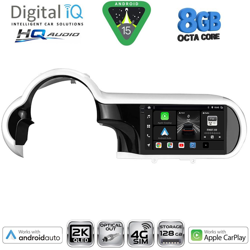 BXK20561_15 DIGITAL IQ BXK 20561_CPAA (9inc) MULTIMEDIA TABLET for RENAULT TWINGO mod. 2014-2024 - Image 1