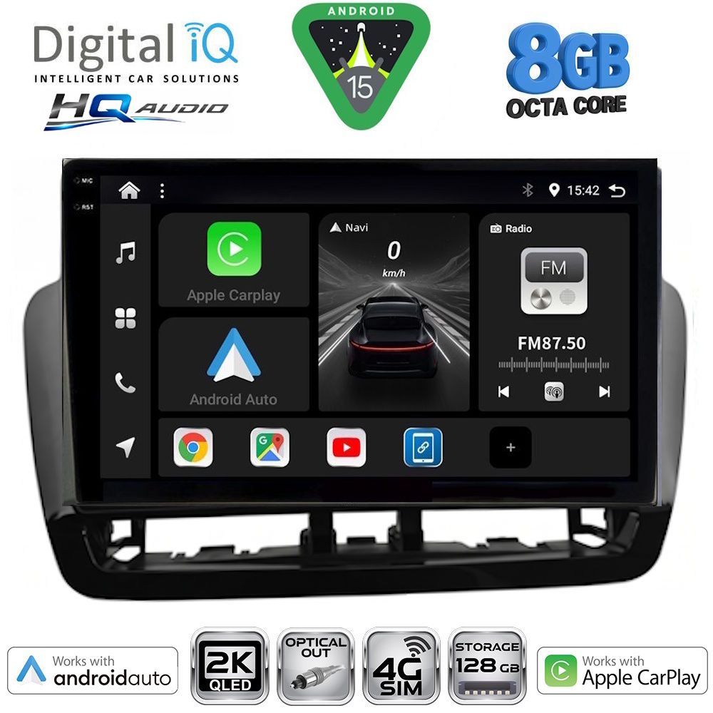 BXK20572BL_15 DIGITAL IQ BXK 20572BL_CPAA (9inc) MULTIMEDIA TABLET for SEAT IBIZA mod. 2012-2015 - Image 1