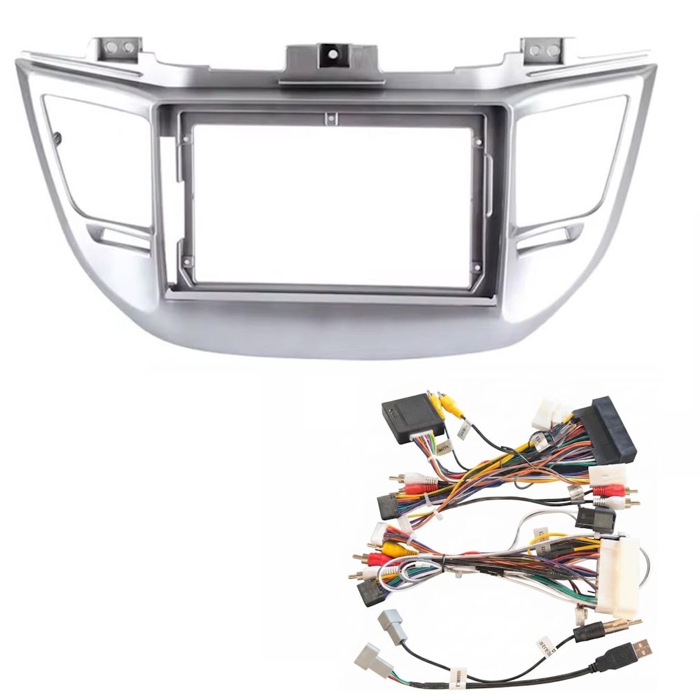 CR0243 DIQ FRAME CR0243 RHD (9inc for HYUNDAI TUCSON mod. 2015-2019 RHD) - Image 1