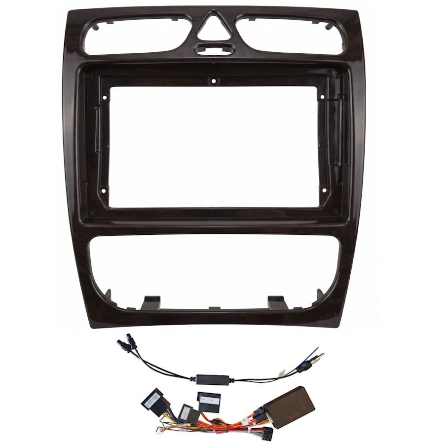CR402WM DIQ CR402WM (FRAME 9" WOOD MAONI for MERCEDES C CLASS (W203) mod. 1999-2004) - Image 1