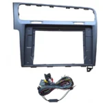 DIQ CR747BLD (FRAME 10" for VW GOLF 7 mod. 2013-2021 - BLACK DARK