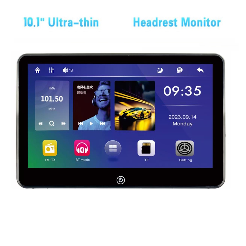 CV1010-0 DIGITAL IQ CV1010 HR (10.1''_HEADREST MONITOR with USB-SD) - Image 1