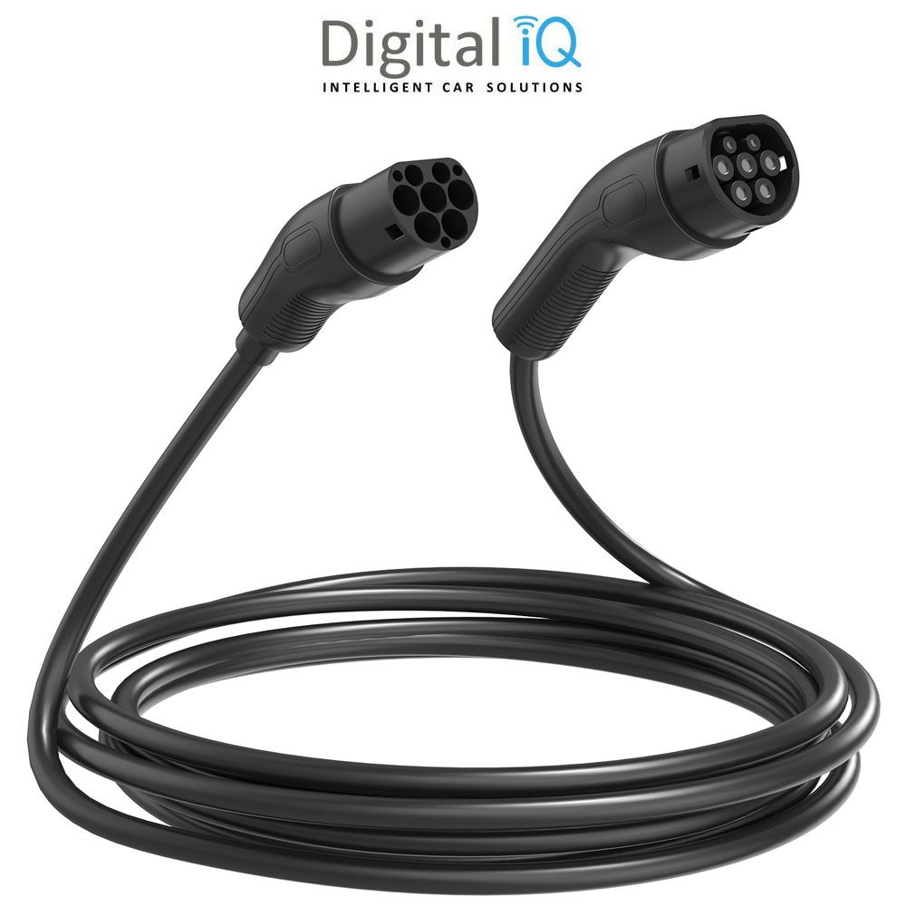 DIQ_CB32A01_01 DIQ EV CHC 83222 (CHARGING CABLE TYPE 2 CB32A03-8 - 8m - 32A - 22kW - 3 Phase) - Image 1