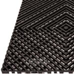 DIGITAL IQ PLASTIC FLOOR TILES (BLACK) - Image 4
