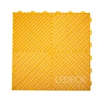 DIGITAL IQ PLASTIC FLOOR TILES (YELLOW)
