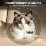 TOPLEO TP350 NTV PORTABLE 1080P LED 650 ANSI SMART PROJECTOR - Image 7