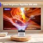 TOPLEO HY450 PORTABLE 1080P LED 900 ANSI SMART PROJECTOR - Image 6