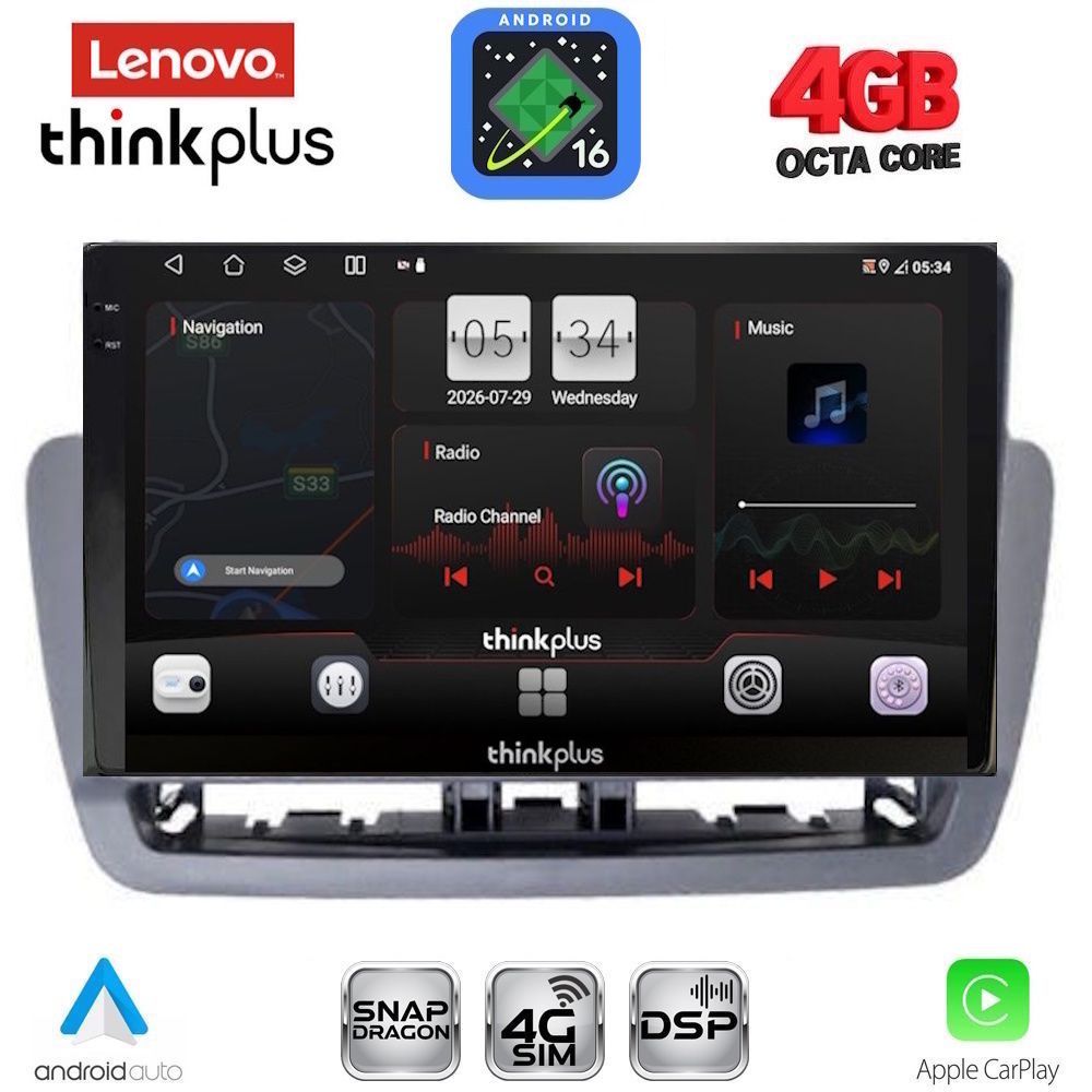 LTG7572GR_16 LENOVO LTG 7572GR_CPA (9inc) MULTIMEDIA TABLET for SEAT IBIZA mod. 2012-2015 - Image 1