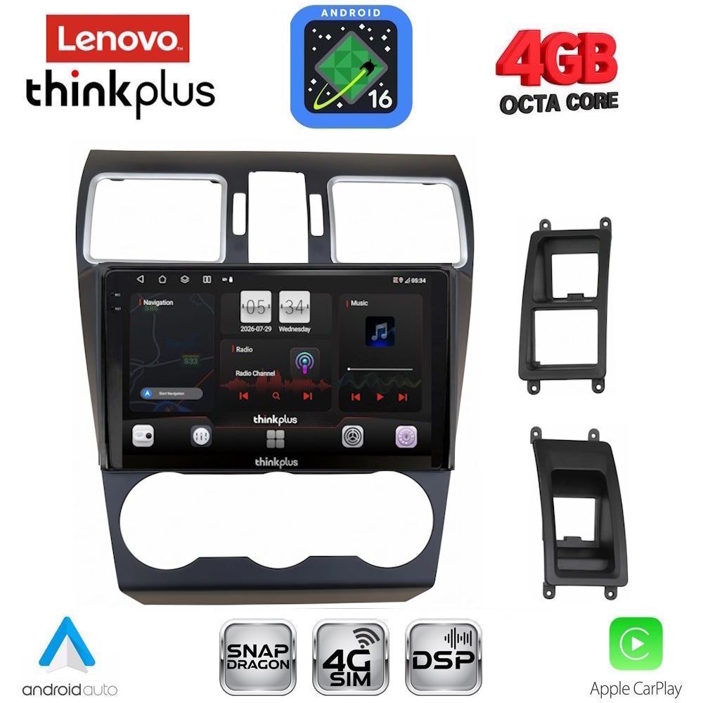 LTG7663A_16 LENOVO LTG 7663A_CPA (9inc) MULTIMEDIA TABLET for SUBARU FORESTER - IMPREZA - XV mod. 2013-2019 - Image 1
