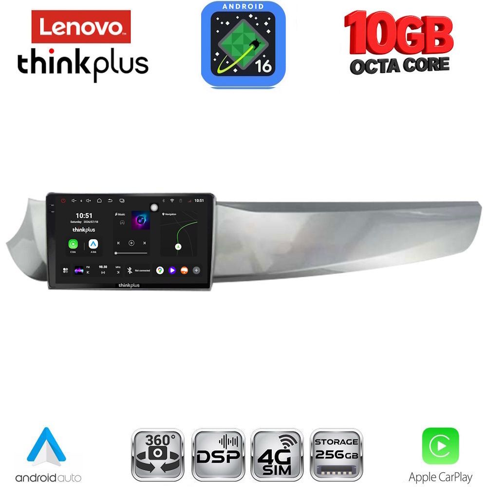 LTM11025_16 LENOVO LTM 11025_CPA (9inc) MULTIMEDIA TABLET for ALFA ROMEO GIULIETTA mod. 2010-2014 - Image 1