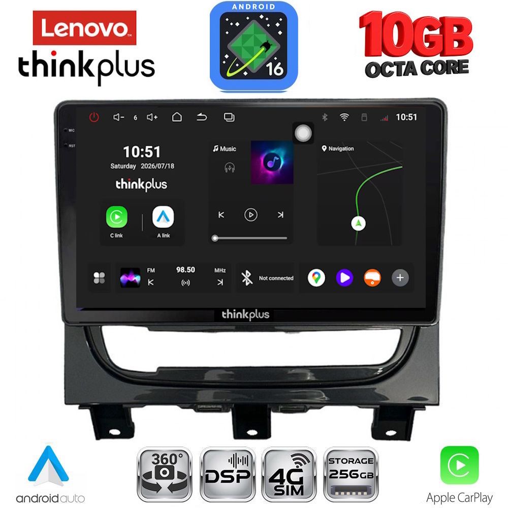 LTM11146_16 LENOVO LTM 11146_CPA (9inc) MULTIMEDIA TABLET for FIAT STRADA mod. 2012-2020 - Image 1
