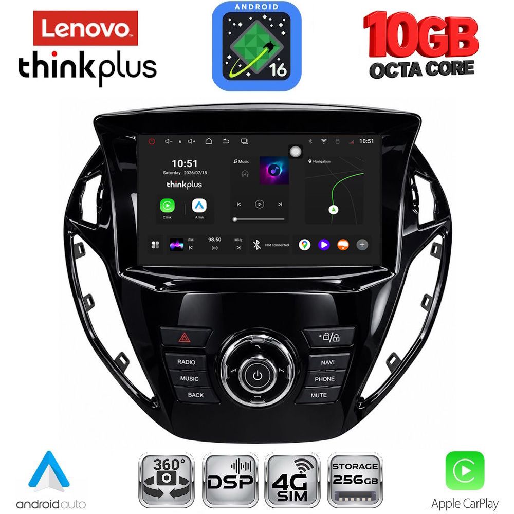 LTM11150n_16 LENOVO LTM 11150_CPA (9inc) MULTIMEDIA TABLET for FORD B-MAX mod. 2012-2017 - Image 1