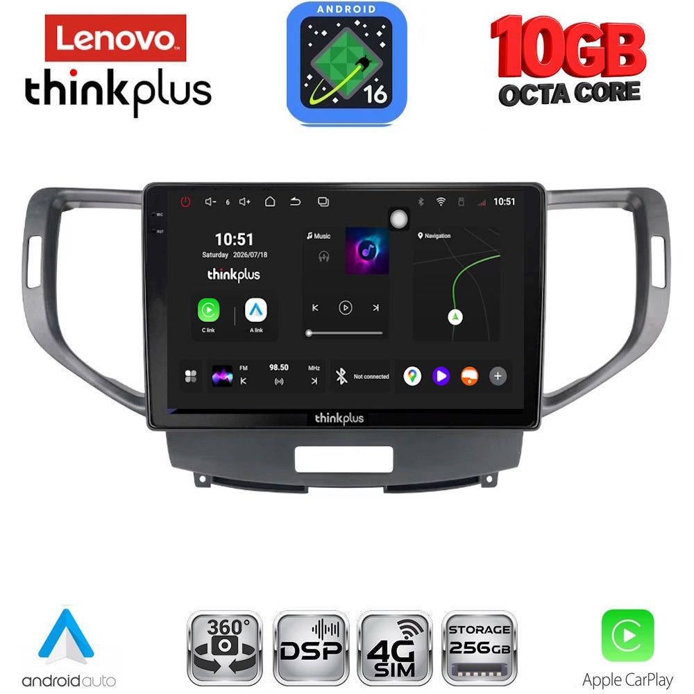 LTM11183_16 LENOVO LTM 11183_CPA (9inc) MULTIMEDIA TABLET for HONDA ACCORD mod. 2008-2013 - Image 1