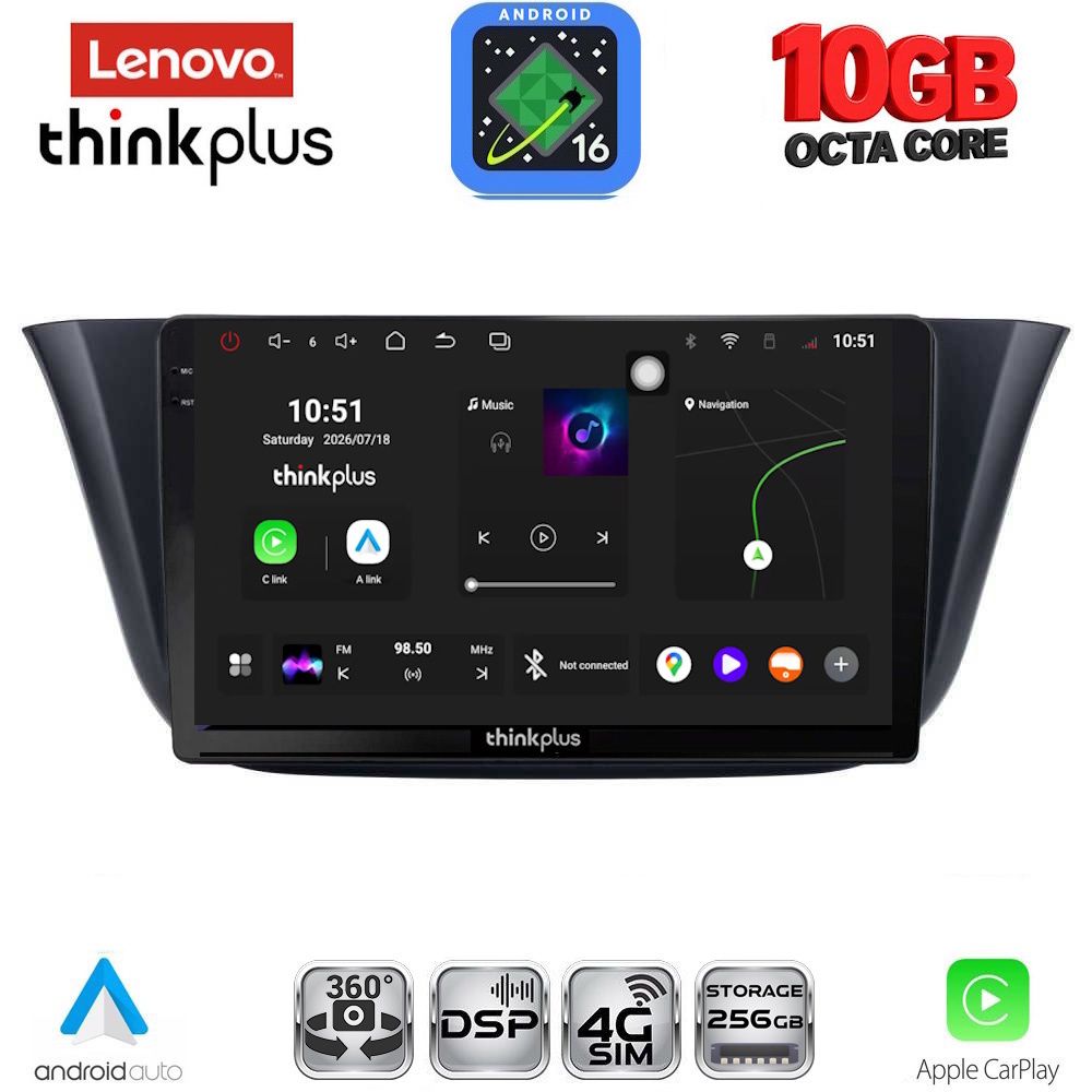 LTM11265_16 LENOVO LTM 11265_CPA (9inc) MULTIMEDIA TABLET for IVECO DAILY mod. 2014-2026 - Image 1