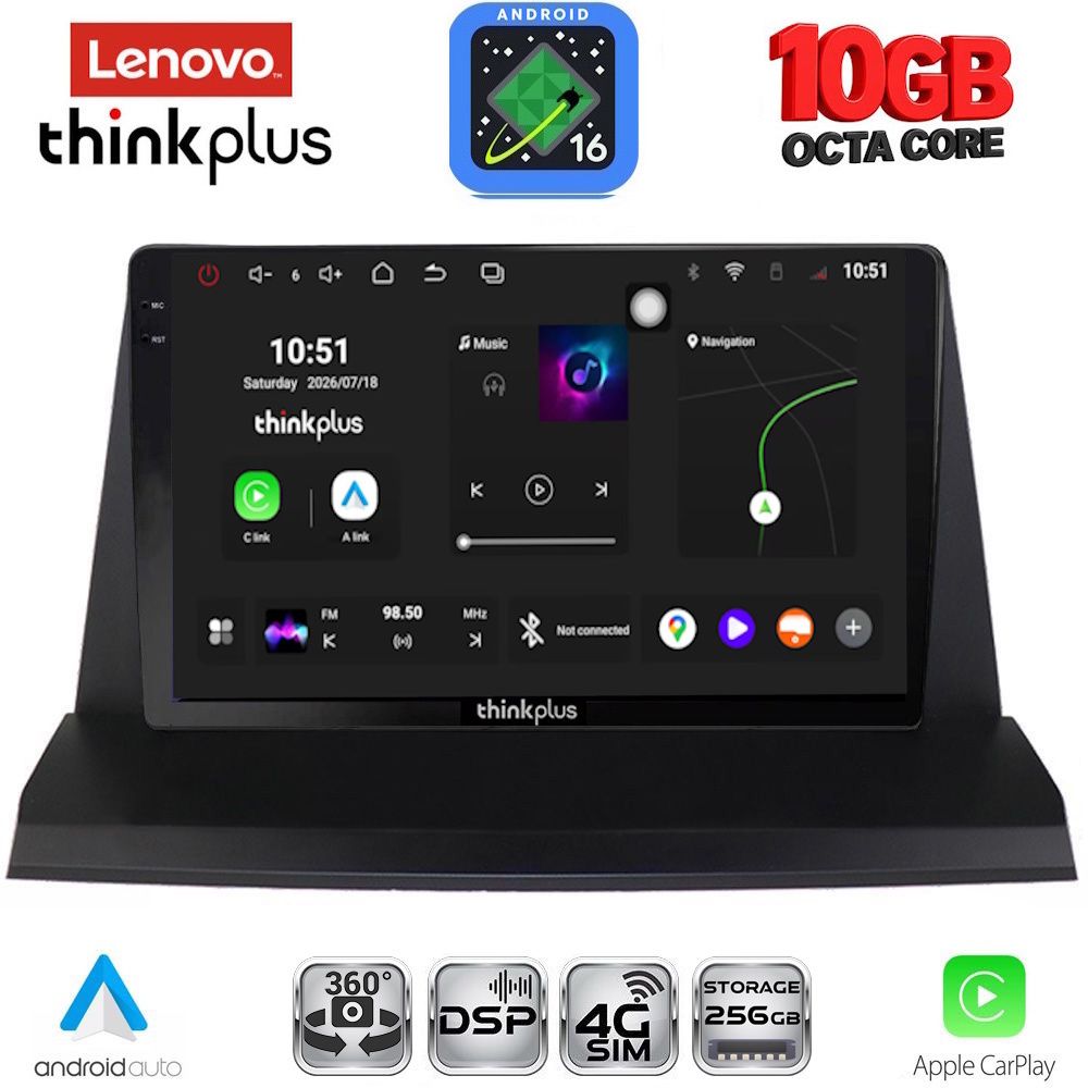 LTM11350_16 LENOVO LTM 11350_CPA (9inc) MULTIMEDIA TABLET for LEXUS NX 200 mod. 2014-2022 - Image 1