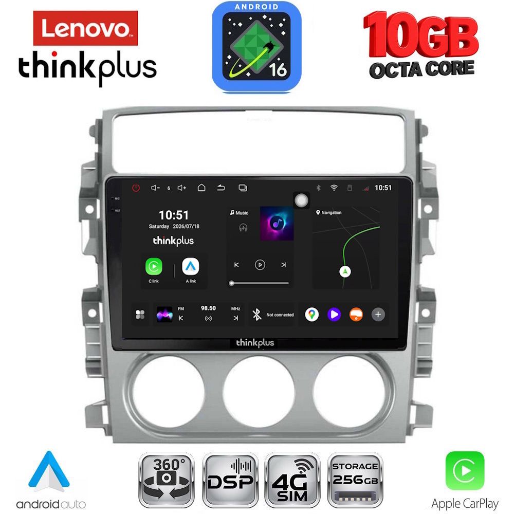 LTM11681_16 LENOVO LTM 11681_CPA (9inc) MULTIMEDIA TABLET for SUZUKI LIANA mod. 2001-2007 - Image 1