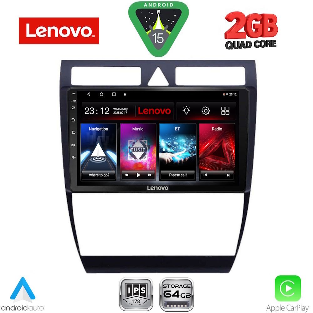 LVD2006_15 LENOVO LVD 2006_CPA (9inc) MULTIMEDIA TABLET for AUDI A6 mod. 1998-2005 - Image 1